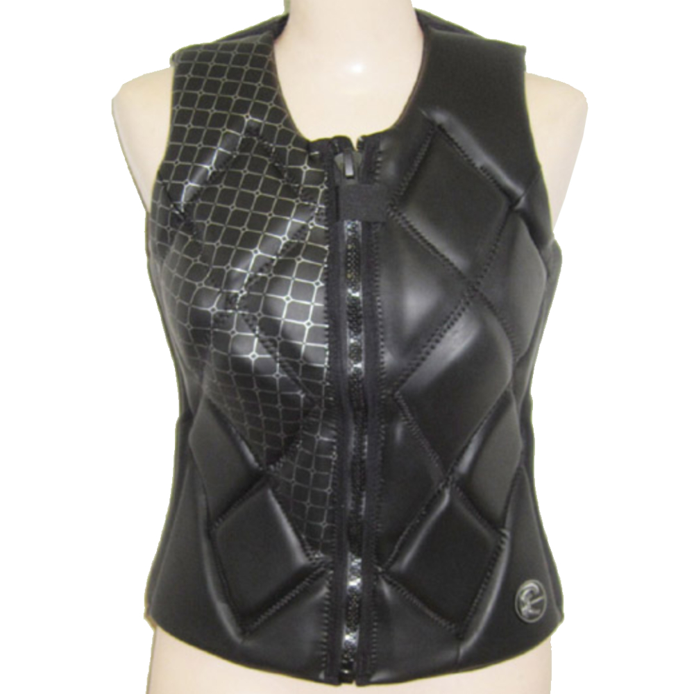 O'Neill Women's Gem Comp Wake Vest Black 2019 Discount Life Jacket