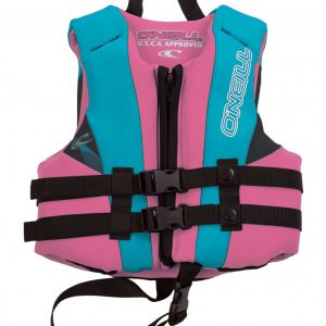 ONeill Child Reactor Neoprene Life Vest Pink 2019