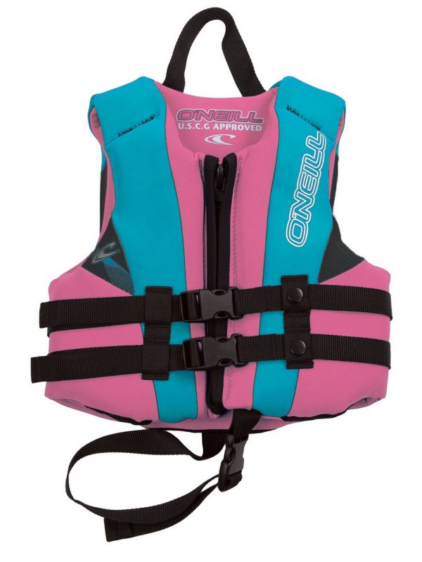 ONeill Child Reactor Neoprene Life Vest Pink 2019