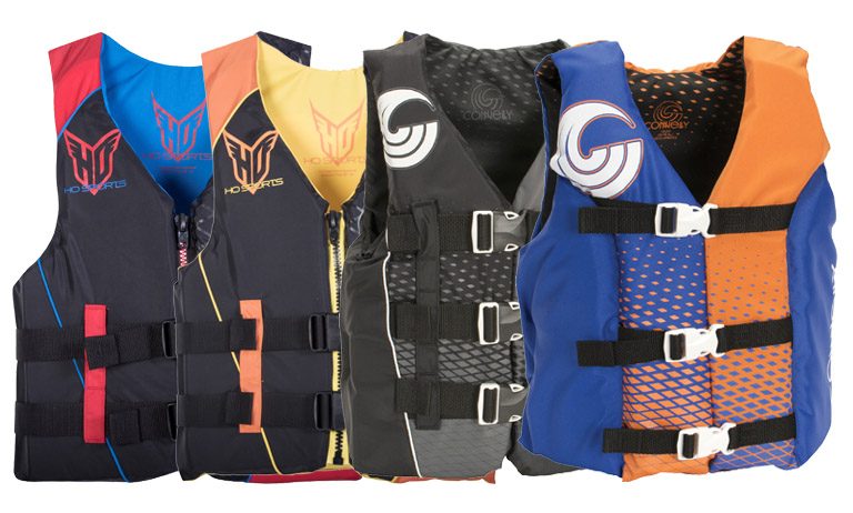 Discount Nylon Life Jackets for Men Women Kids Coast Guard Approved