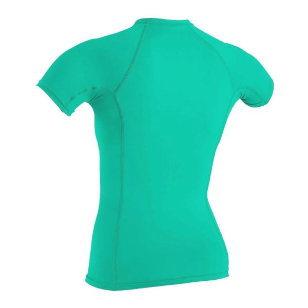 ONeill BASIC 50+ Short Sleeve Womens Green Rashguard 2019