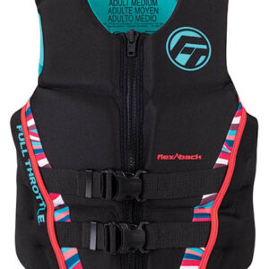 Full Throttle Womens Flex-Back Neoprene Life Vest 2022