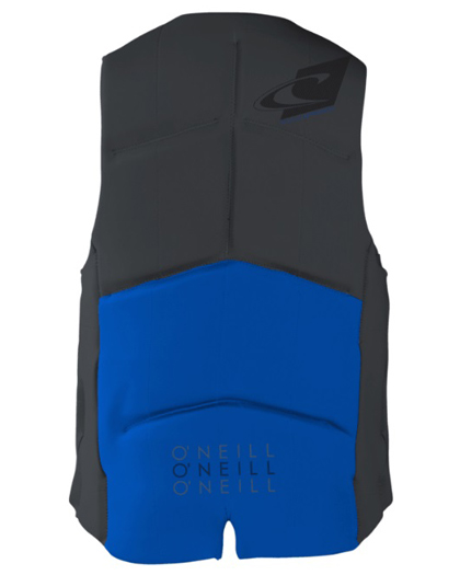oneill-assault-mens-neo-life-vest-ocean-2024-back O'Neill Assault Mens Neo Vest Blue 2024